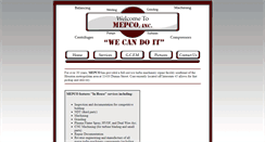 Desktop Screenshot of mepco-inc.com